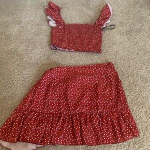 Skirt set